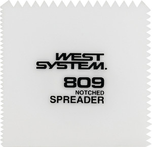 West System - Notched Spreader - 809