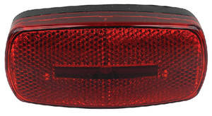FulTyme RV - Mark Lite Oval Rv Blk Base Red - 1105