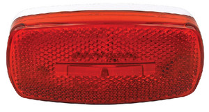 FulTyme RV - Led Mark Lite Oval Red - 1107
