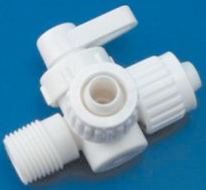Flair-It - 3way Valve 1/2 X1/2 Mptx1/2 - 6912