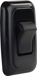 JR Products - Single Rckr Sw Ass/w/bezel Blk - 12225