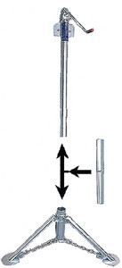 Rieco-Titan Products - Heavy Duty Tripod Lift Ext Set - 12284 Rieco-Titan Products - Heavy Duty Tripod Lift Ext Set - 12284