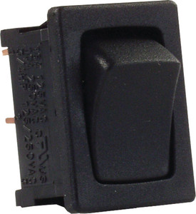 JR Products - Mini 12v On/off Switch Blk/blk - 12785
