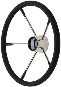 Seachoice - S/s Destroyer Steering Wheel W - 28581 Seachoice - S/s Destroyer Steering Wheel W - 28581