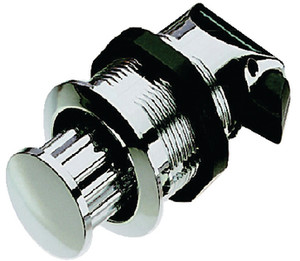 Teak Isle - Latch Push Button Twist Chrome - 29209