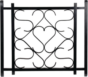 Camco - Screen Door Deluxe Grille Blk - 43993