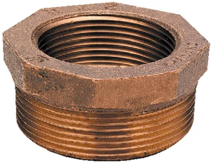 Brass Fittings - Bronze Bushing 2in X 1in - 44529