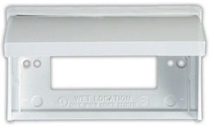 JR Products - Wp Gfci Outlet Cover Pw - 47515 JR Products - Wp Gfci Outlet Cover Pw - 47515