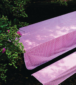 Camco - Picnic Tablecloth W/bench - 51021 Camco - Picnic Tablecloth W/bench - 51021
