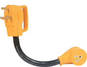 Camco - Dogbone 30 Amp Male To 15 Amp - 55155