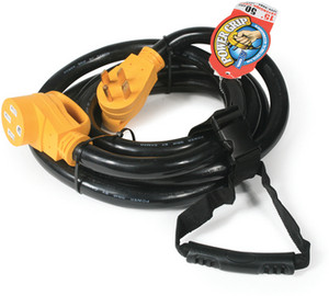 Camco - 50m/50f Amp 15' Pwr.cord W/han - 55194