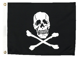 Seachoice - Jolly Roger Flag 12x18 - 78251