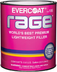 Evercoat - Rage Premium Lt.wt. Filler-gal - 100106