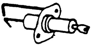 Suburban Mfg. - Electrode 2-prong - 232258