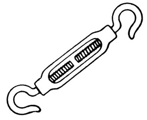 Larson Chas O - Small Turnbuckle - 1301700