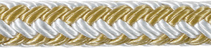 Samson - Nylon D/braid 3/8x600 Wht/gold - 468024000000