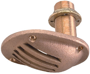 Perko - 1-1/4 Scoop Thru Hull W/nut - 0065DP7PLB Perko - 1-1/4 Scoop Thru Hull W/nut - 0065DP7PLB