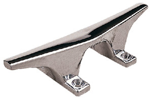 Sea-Dog Line - Cleat 4-hole 4-1/2in C.p. Zinc - 044104-1 Sea-Dog Line - Cleat 4-hole 4-1/2in C.p. Zinc - 044104-1