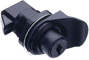 Teak Isle - Latch Push Button Locking Blk - 070-0100