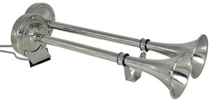 Marinco - Horn Dual Trump W/plastic Cvr - 10029XLP Marinco - Horn Dual Trump W/plastic Cvr - 10029XLP