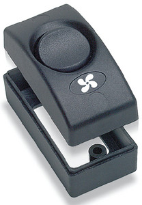 Marinco - Light Switch Blk Sing - 1100-BK