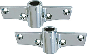 Perko - Side Mnt Rowlock Sockets (1pr - 1187DP0CHR Perko - Side Mnt Rowlock Sockets (1pr - 1187DP0CHR