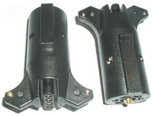 Pollak - 7way Rv To 5way Flat Adapter - 12-744EV