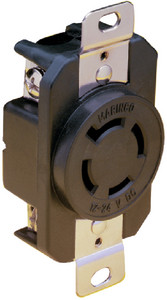 Marinco - Receptacle 12/24v Locking - 2018BR Marinco - Receptacle 12/24v Locking - 2018BR