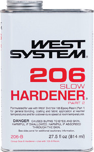 West System - Slow Hardener - .86 Quart - 206B