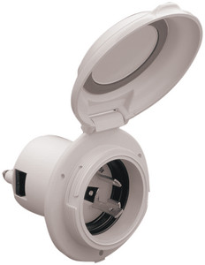 Parkpower by Marinco - 30amp 125v Contoured Pwr.inlet - 304EL-BRV Parkpower by Marinco - 30amp 125v Contoured Pwr.inlet - 304EL-BRV