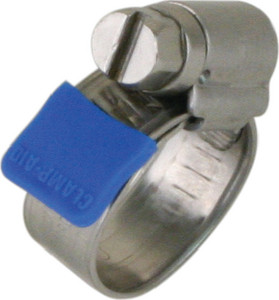 Scandvik - Clamp Tail 1/2  Blue   100/pk - 31612P