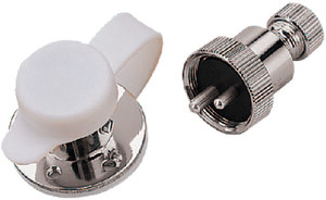 Sea-Dog Line - Connector-3 Amp 2 Pin Chrome - 426262-1 Sea-Dog Line - Connector-3 Amp 2 Pin Chrome - 426262-1