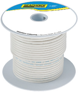 Seachoice - 12  Awg White 100' - 50-63089