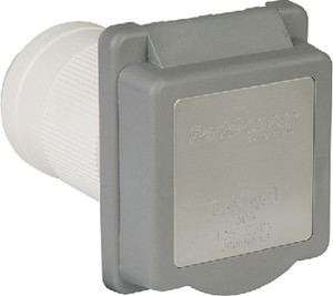 Parkpower by Marinco - Inlet-standard 50a Gray - 6353ELRV.G