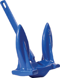 Greenfield Products - 15 Lb Navy Anchor Royal Blue - 915-R Greenfield Products - 15 Lb Navy Anchor Royal Blue - 915-R