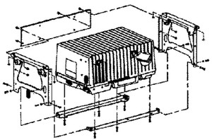 Onan (Cummins) - Underfloor Mounting Kit - A030X652