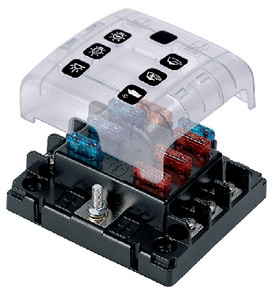 Marinco - 6-position Fuse Holder With Sc - ATC-6W Marinco - 6-position Fuse Holder With Sc - ATC-6W