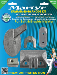 Martyr Anodes - Anode Yam 40-50hp Kit Al - CMY4050KITA Martyr Anodes - Anode Yam 40-50hp Kit Al - CMY4050KITA