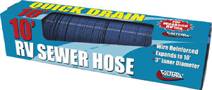 Valterra - 3x10 Quick Drain Hose Boxed - D04-0045
