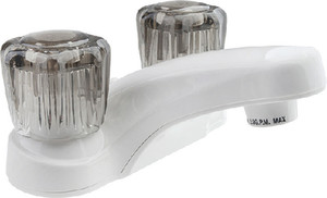 Dura Faucet - Lavatory Faucet White - DF-PL700S-WT