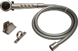 Dura Faucet - Rv Shower Head/hose Nickel - DF-SA130-SN Dura Faucet - Rv Shower Head/hose Nickel - DF-SA130-SN
