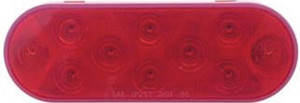 Diamond Group - 6in Oval Red - Stop/tail/turn - DG52434VP