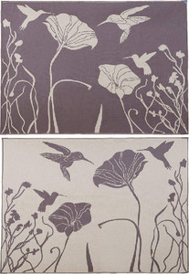 Ming's Mark - Humming Bird Brn/bg 8 X 11 Ft - HM8117