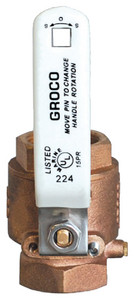 Groco - Brz In-line Ball Valve G 2 - IBV-2000 BSPP Groco - Brz In-line Ball Valve G 2 - IBV-2000 BSPP