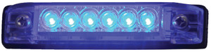 T-H Marine - Led Slimline Strip 4 In Blue - LED51801DP