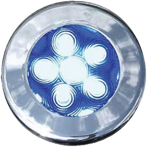T-H Marine - Led Recessed Puck 3 Bezels Blu - LED51849DP