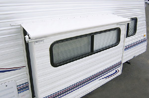 Carefree of Colorado - Slideout Cover 49 Blk W/rail - LH0496242 Carefree of Colorado - Slideout Cover 49 Blk W/rail - LH0496242