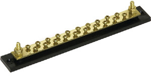 Cole Hersee - 20 Gang Terminal Block-common - M-448-BX