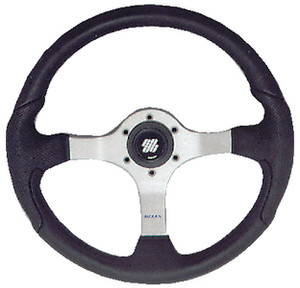 Uflex - Steering Whl-pol Silvr Blk Grp - NISIDABP Uflex - Steering Whl-pol Silvr Blk Grp - NISIDABP