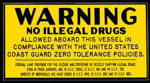 Bernard Engraving - No Illegal Drugs Plaque - P229 Bernard Engraving - No Illegal Drugs Plaque - P229